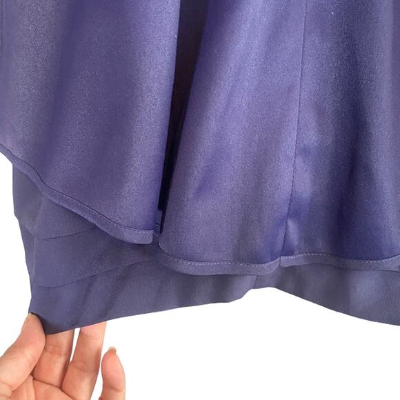 BCBGeneration Midnight Blue Strapless Formal Sweetheart Mini Dress Women Sz 2 - Picture 6 of 9